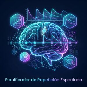 Planificador de repetición espaciada: calendario de repasos gratis